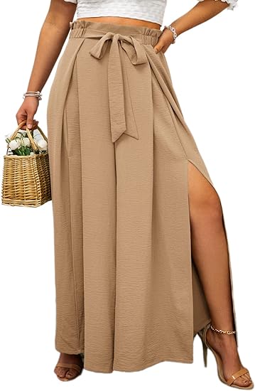 ⏰HOT SALE-Women's Striped Slit Wide Leg Pants(BUY 2 FREE SHIPPING)