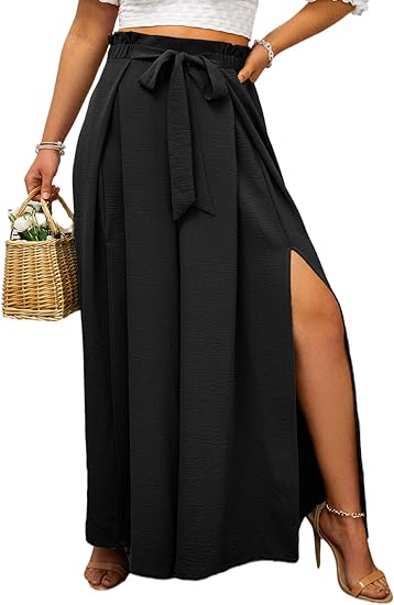 ⏰HOT SALE-Women's Striped Slit Wide Leg Pants(BUY 2 FREE SHIPPING)