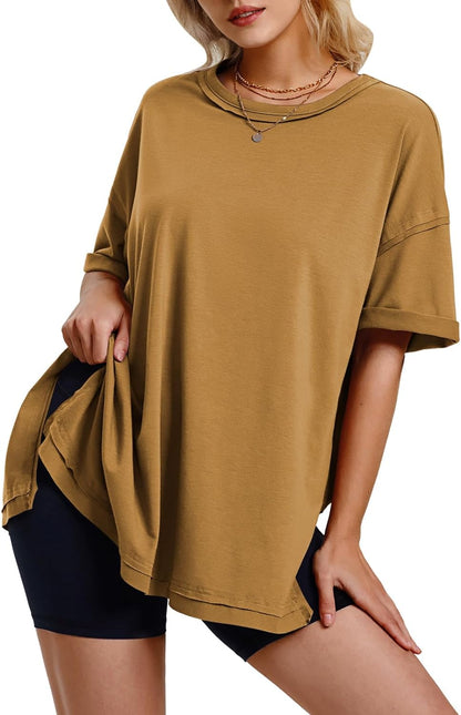 Womens Summer Oversized T Shirts ✨ BUY 3 FREE SHIPPING