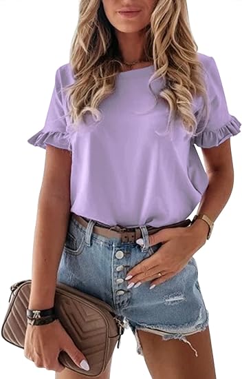 ✨Women's Short Sleeve Casual T Shirt  （BUY 2 FREE SHIPPING)