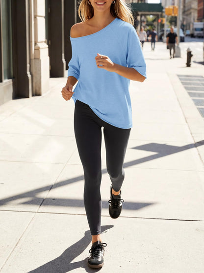 2026 Summer Spring Women's Off-Shoulder Crop Top