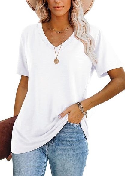 ✨Womens Tops Casual Basic T Shirt
