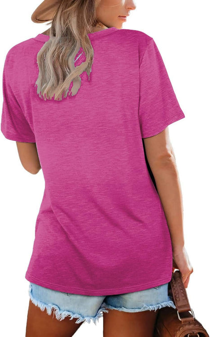 ✨Womens Tops Casual Basic T Shirt