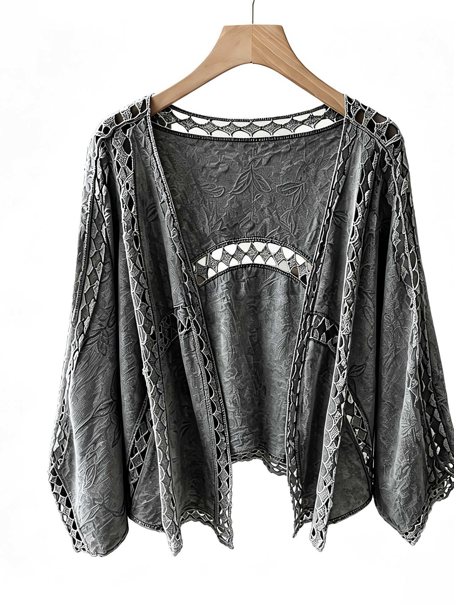 ✨Women Boho Lace Crochet Cardigan