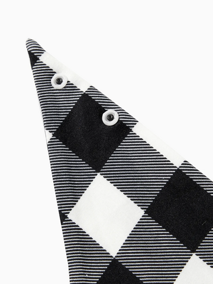 Family Christmas  Long-sleeve Black White Letters Pajamas