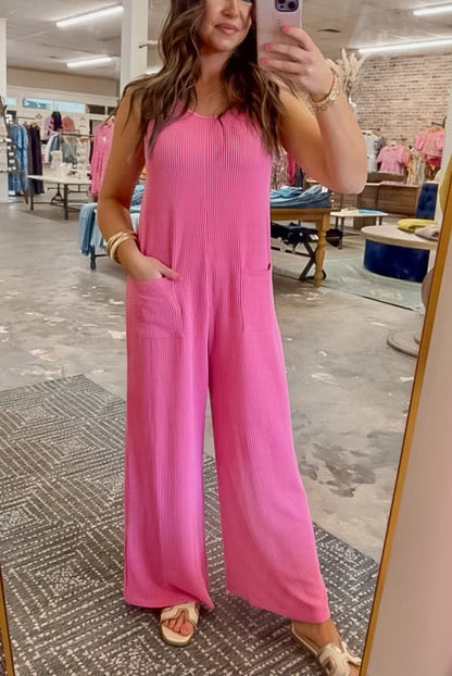 2024 Women's Ribbed Jumpsuit (Buy 2 Free Shipping)