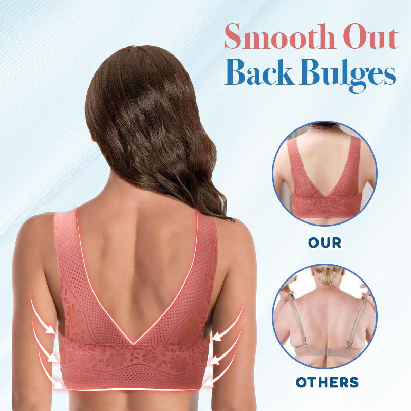 🔥BUY 1 GET 2 FREE -Sexy Beautiful Back Breathable Thin Bra