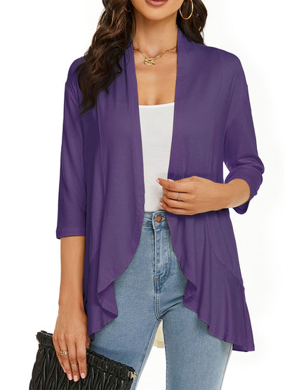 HOT SALE Women's Casual Lightweight Open Front Cardigans