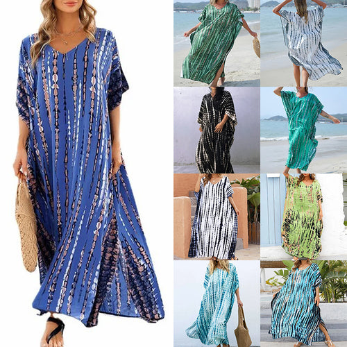 🔅SUMMER HOT SALE- 49% OFF🔅Loose, casual Caftan,Beach dress 💃