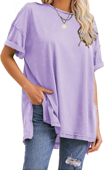 Womens Summer Oversized T Shirts ✨ BUY 3 FREE SHIPPING