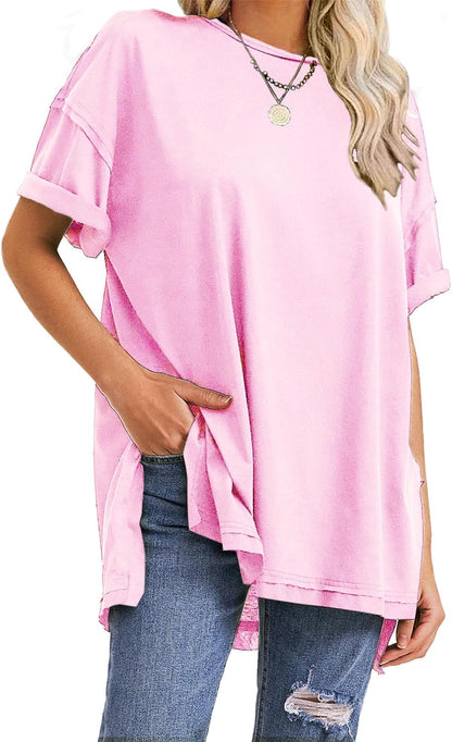 Womens Summer Oversized T Shirts ✨ BUY 3 FREE SHIPPING