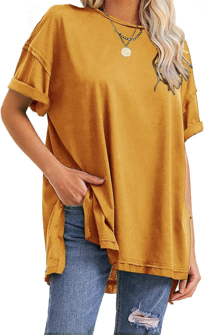 Womens Summer Oversized T Shirts ✨ BUY 3 FREE SHIPPING