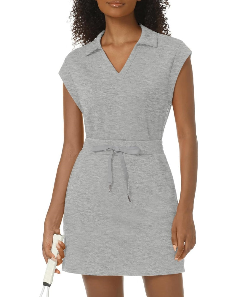 ✨Women's Casual Sports Cap Sleeve Lapel Shirt Skirt Two-Piece Set