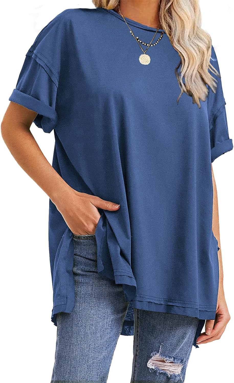 Womens Summer Oversized T Shirts ✨ BUY 3 FREE SHIPPING