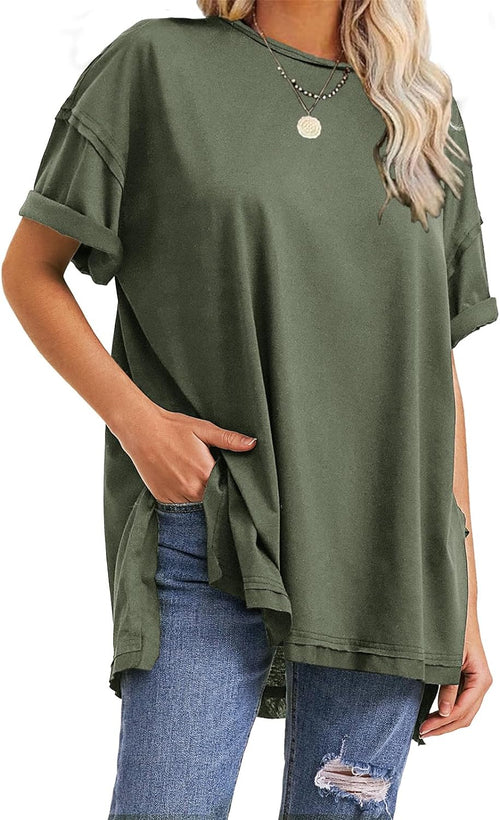 Womens Summer Oversized T Shirts ✨ BUY 3 FREE SHIPPING