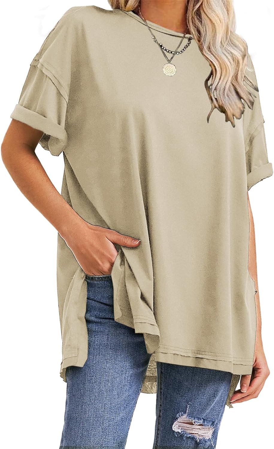 Womens Summer Oversized T Shirts ✨ BUY 3 FREE SHIPPING