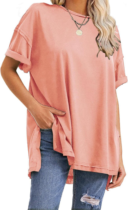 Womens Summer Oversized T Shirts ✨ BUY 3 FREE SHIPPING