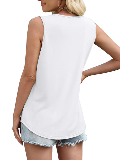 ✨Women Summer Outfits 2025 Square Neck Casual Shirts Blouses