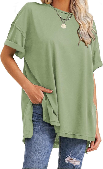 Womens Summer Oversized T Shirts ✨ BUY 3 FREE SHIPPING