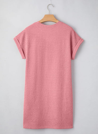 ⏰Hot Sale-Women's Lightweight Summer Short Sleeve Dress with Pockets