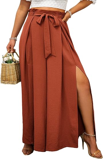 ⏰HOT SALE-Women's Striped Slit Wide Leg Pants(BUY 2 FREE SHIPPING)