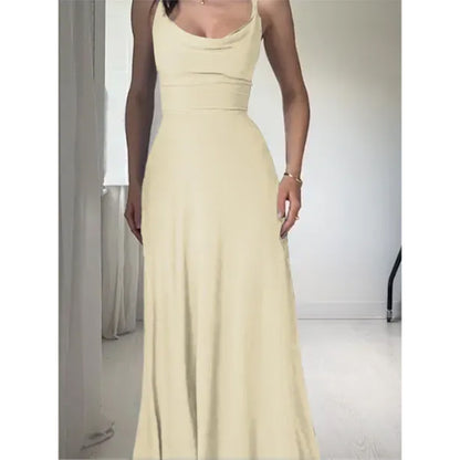 Strappy Solid Color MIDI Dress (BUY 2 FREE SHIPPING)