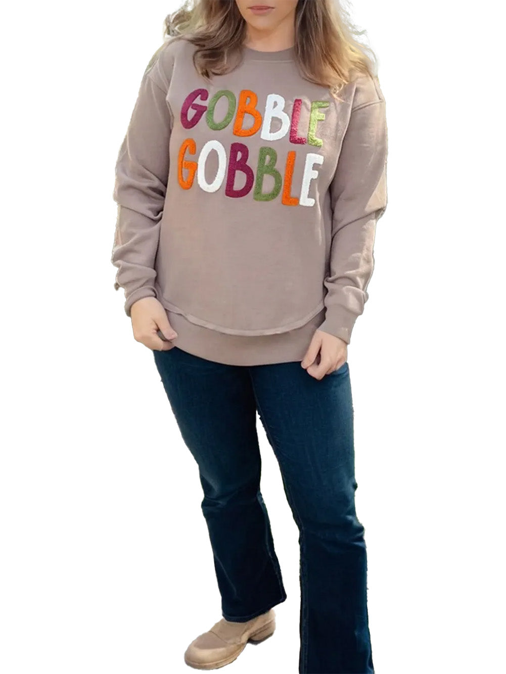 Thanksgiving Graphic Crew Neck Pullover