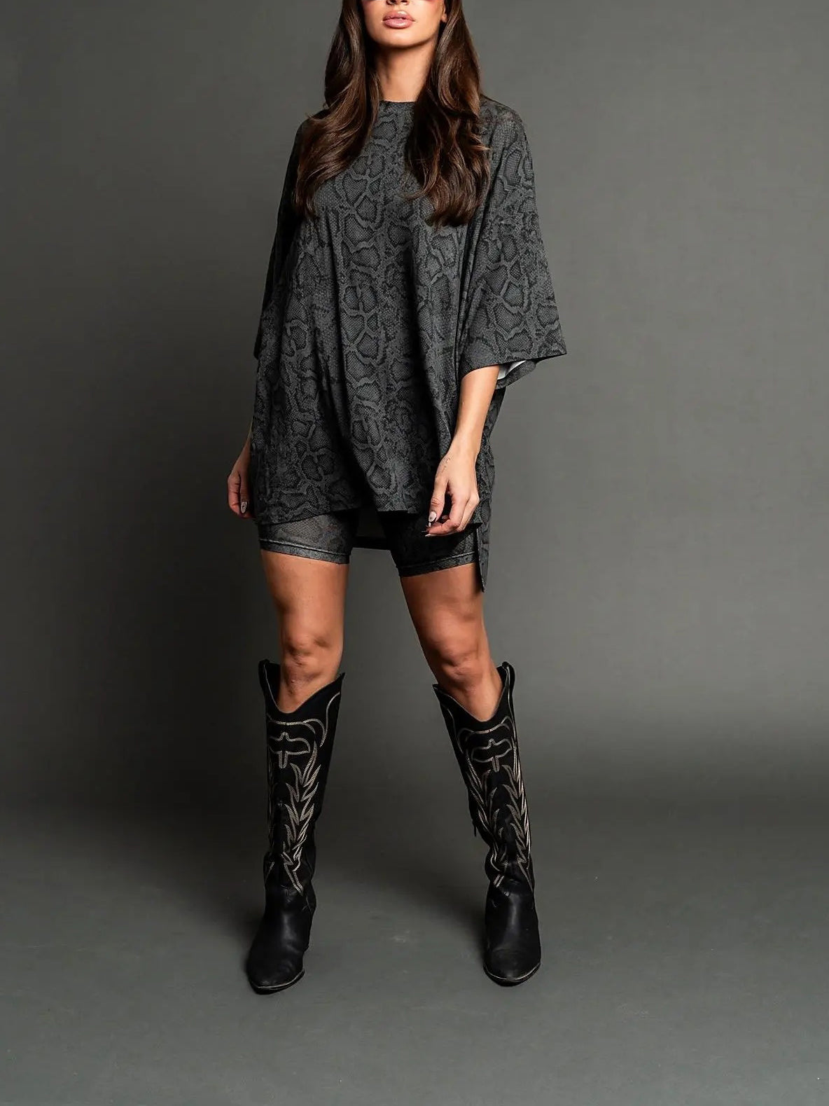 2 Piece Sets for Women Summer - Oversized T-Shirt and Biker Shorts Lounge Sets