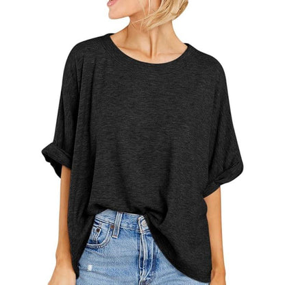 Women's Oversized Casual Short Sleeve T-Shirt