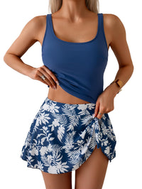 Deep Blue Floral
