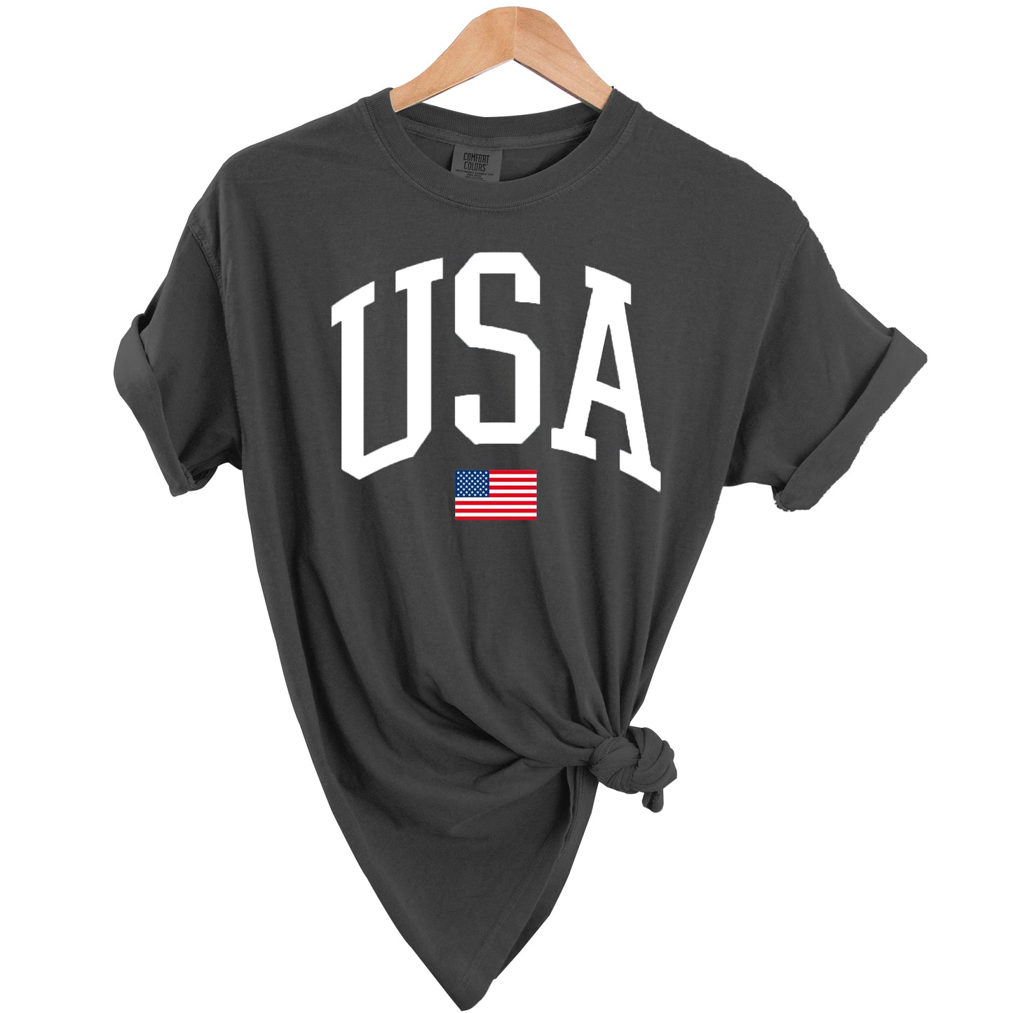 HOT SALE-USA 4th of July Flag Comfort Colors Tee(Buy 3 Free Shipping)