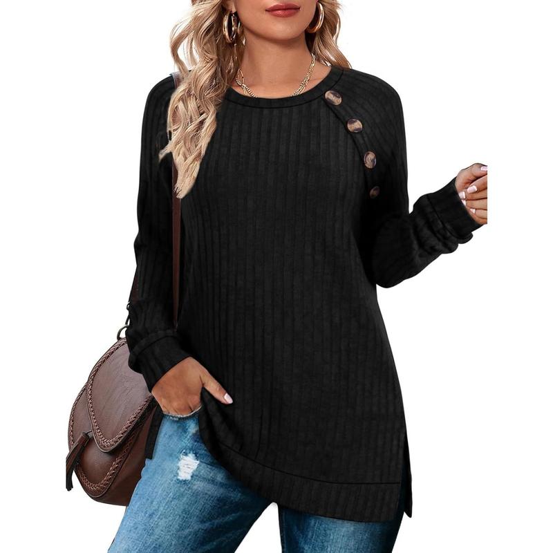 Long Sleeve Shirts for Women Lightweight Button
