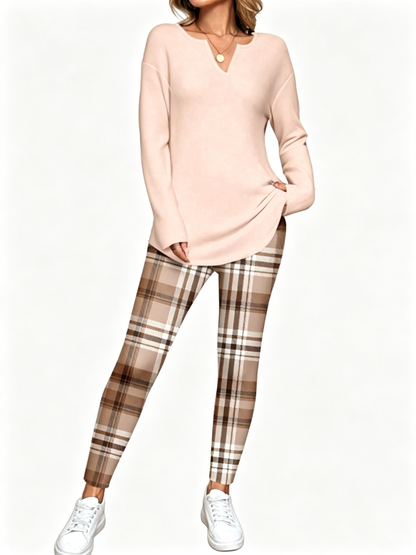 Fall Cozy Casual Matching Two Piece Outfit