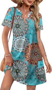 Lake Bule Print
