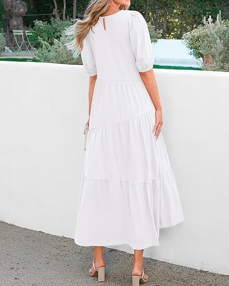 ⏰HOT SALE-Women's Summer Casual Midi Dress （BUY 2 FREE SHIPPING)