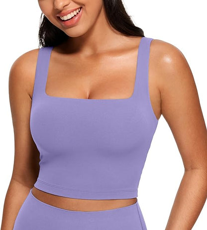 ⏰HOT SALE Womens Square Neck Tank Tops (BUY 2 FREE SHIPPING)