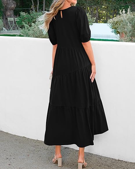 ⏰HOT SALE-Women's Summer Casual Midi Dress （BUY 2 FREE SHIPPING)