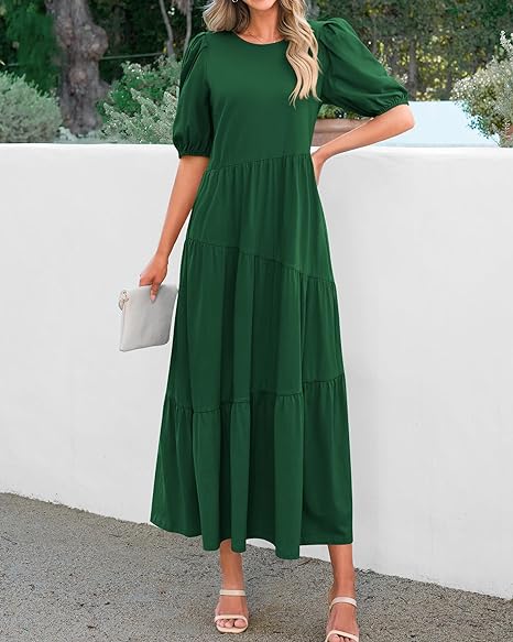 ⏰HOT SALE-Women's Summer Casual Midi Dress （BUY 2 FREE SHIPPING)