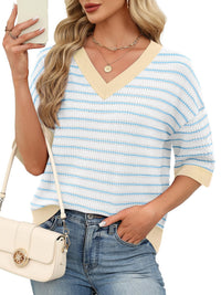 White Blue Beige