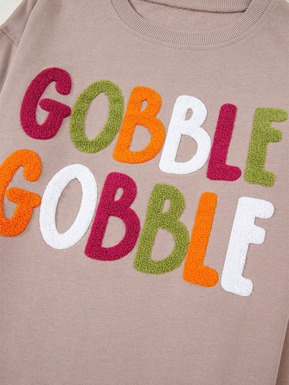 Thanksgiving Graphic Crew Neck Pullover