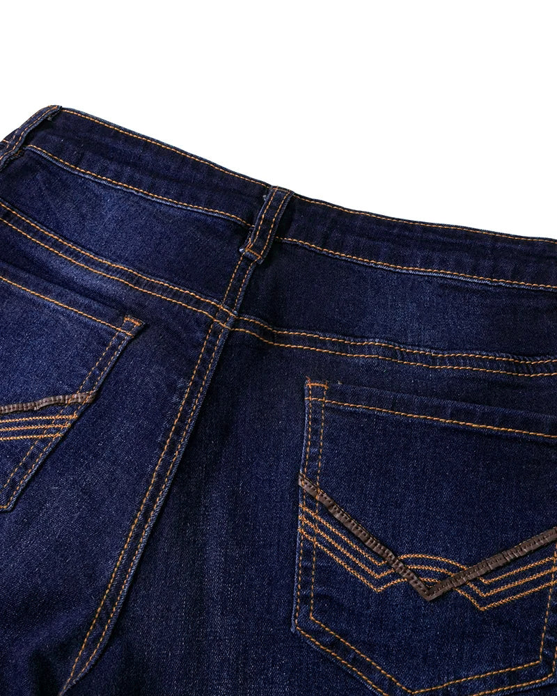 Vintage Mid Waist Flare Jeans