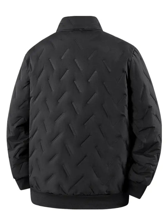 Women Mock Neck Zip Warm Jacket