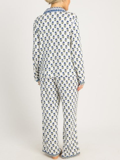 ⏰Hot Sale-Women's Floral Long Sleeve Pajama Set