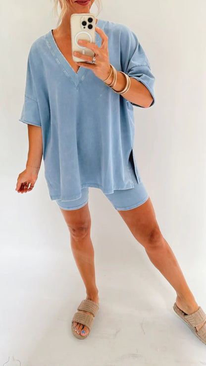 2023 Hot Sale WOMEN'S SUMMER WASHED SET (BUY 2 FREE SHIPPING)