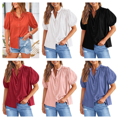 Women's Summer Lantern Sleeve Blouses (BUY 2 FREE SHIPPING)