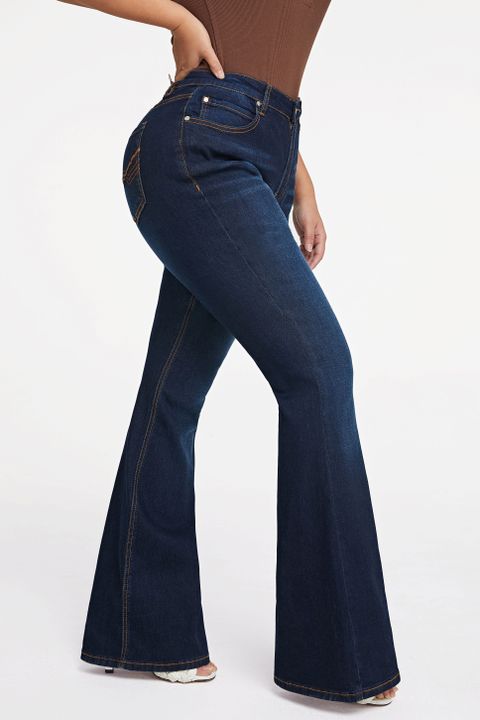 New Vintage Mid Waist Flare Jeans
