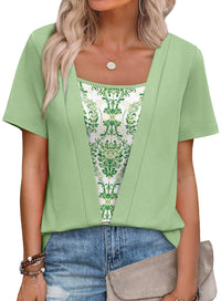 Green Floral
