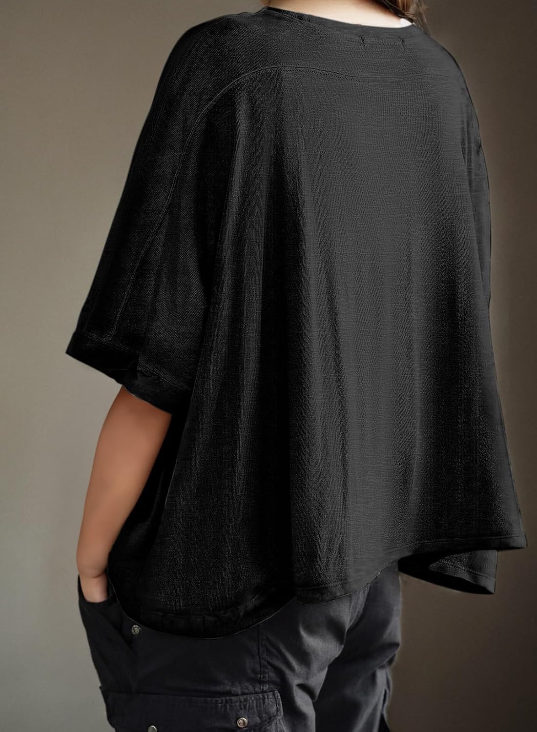 ⏰Hot Sale-Women's Summer Causal Short Sleeve Loose Basic Tees