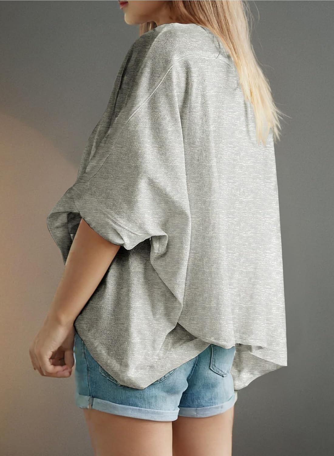 ⏰Hot Sale-Women's Summer Causal Short Sleeve Loose Basic Tees