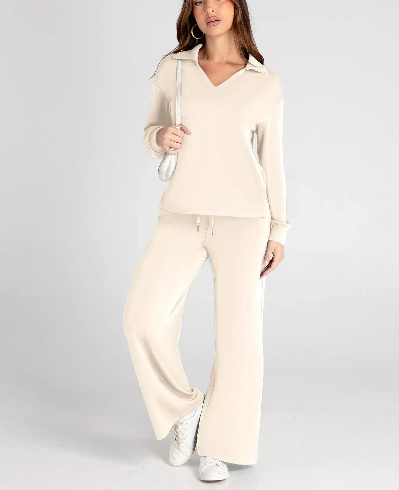 Women's 2 Piece Sets Outfits Casual Long Sleeve Sweatsuits  Sets (Same as in the video)